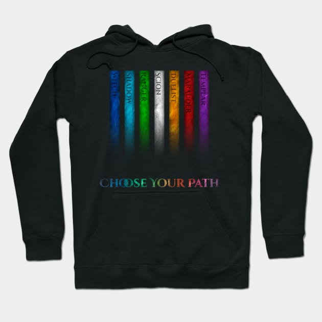 Path of Exile Rainbow Classes Hoodie by bestcoolshirts